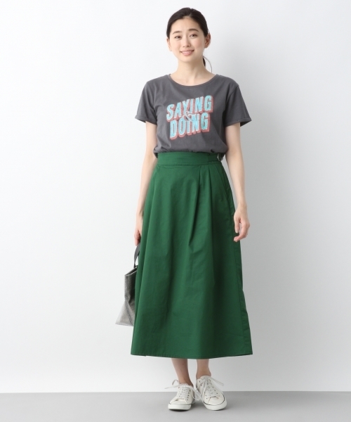 LEPSIM（レプシィム）の「アソートプリントTシャツSS　796769（Tシャツ/カットソー・レディース・ブラック/グレー/オフホワイト/ホワイト系その他・MEDIUM/LARGE）」の12枚目の写真