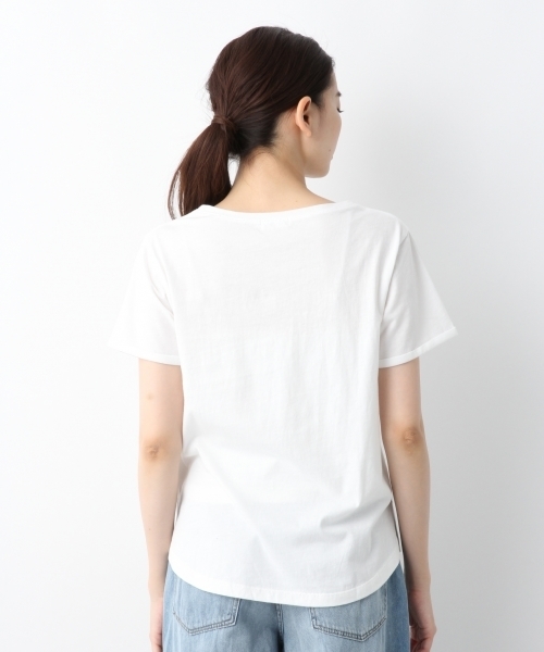 LEPSIM（レプシィム）の「アソートプリントTシャツSS　796769（Tシャツ/カットソー・レディース・ブラック/グレー/オフホワイト/ホワイト系その他・MEDIUM/LARGE）」の15枚目の写真