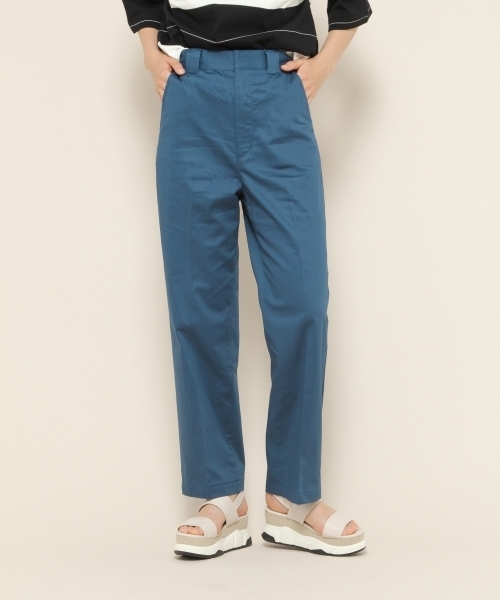 PAGEBOY(ページボーイ)の「コットンサテンスラックス(スラックス・レディース・ブラック/ダークブラウン/ネイビー・SMALL/MEDIUM)」の3枚目の写真
