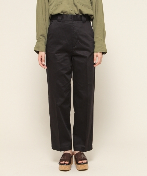 PAGEBOY(ページボーイ)の「コットンサテンスラックス(スラックス・レディース・ブラック/ダークブラウン/ネイビー・SMALL/MEDIUM)」の17枚目の写真