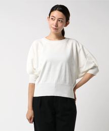 AMERICAN HOLIC | ・クルーネックボリュームスリーブプルオーバー(ニット/セーター)