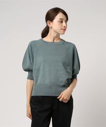 AMERICAN HOLIC | ・クルーネックボリュームスリーブプルオーバー(ニット/セーター)