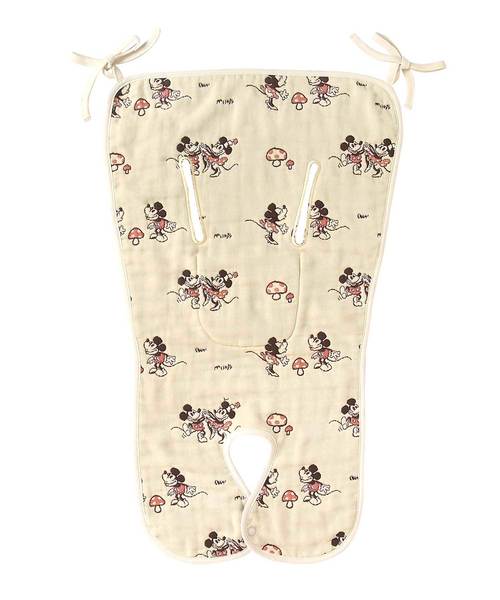 Disney ディズニー の Hoppetta Disney Series 6重ガーゼ ベビーカーシート ベビーカー ベビーカー用品 Wear
