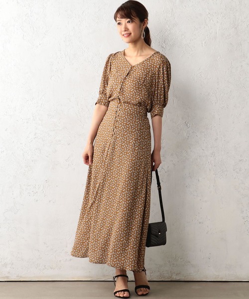 Cheek（チーク）の「リバティーデシンフレアスカート（スカート・レディース・ブラック/ブラウン/ワイン・MEDIUM）」の9枚目の写真