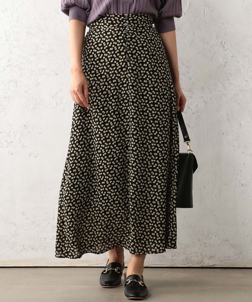 Cheek（チーク）の「リバティーデシンフレアスカート（スカート・レディース・ブラック/ブラウン/ワイン・MEDIUM）」の16枚目の写真