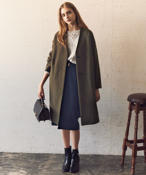 N.（N. Natural Beauty Basic）（エヌエヌナチュラルビューティーベーシック）の「チャンキーヒールショートブーツ（ブーツ・レディース・ブラック/ブラウン・MEDIUM/SMALL/LARGE）」の10枚目の写真