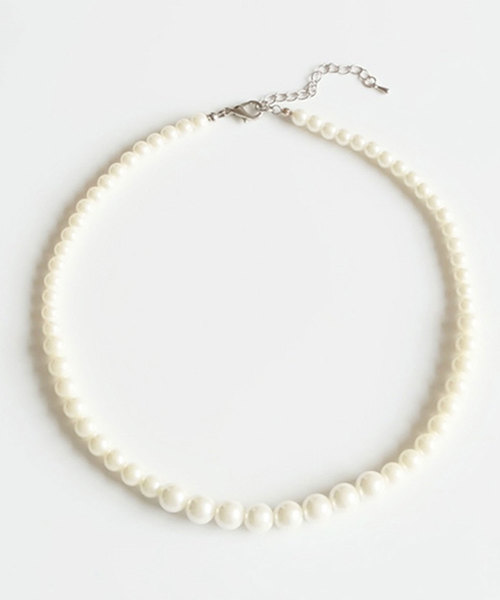 DRESS STAR（ドレス スター）の「フェイクパールネックレス（ネックレス・レディース・ホワイト・フリー）」の6枚目の写真