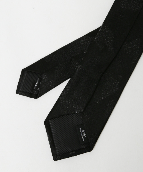 5351 POUR LES HOMMES（ゴーサンゴーイチプールオム）の「カモフラ　ネクタイ（ネクタイ・メンズ・ブラック・フリー）」の4枚目の写真