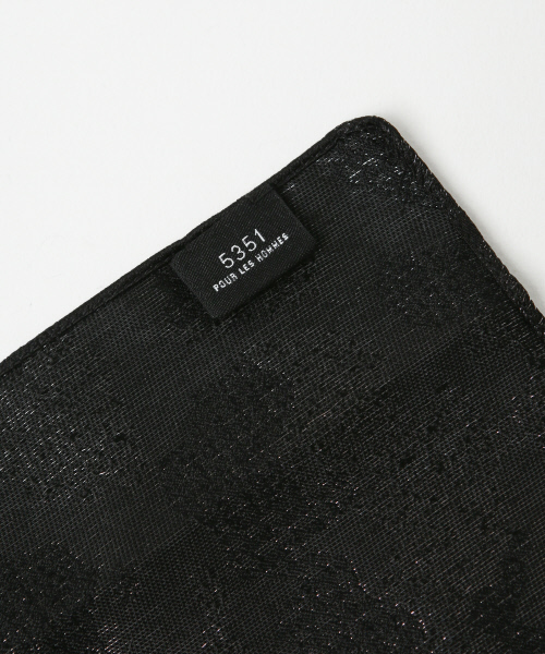 5351 POUR LES HOMMES（ゴーサンゴーイチプールオム）の「カモフラ　ネクタイ（ネクタイ・メンズ・ブラック・フリー）」の8枚目の写真