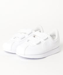 NIKE | キッズ NIKE ナイキ 17-22CORTEZ BASIC SL (PSV) コルテッツ ベーシック SL PSV 904767-100 100WHITE/WHITE(スニーカー)