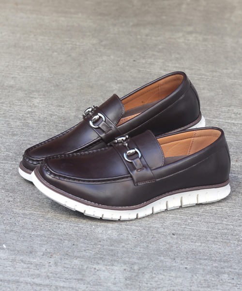 Dedes（デデス）の「Dedes/スニーカーソール ビットローファー (5259)（ローファー・メンズ・ブラック/ダークブラウン/ブラック系その他/キャメル・44/41/42/43/40）」の3枚目の写真