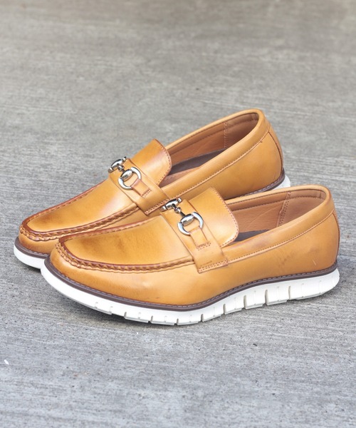 Dedes（デデス）の「Dedes/スニーカーソール ビットローファー (5259)（ローファー・メンズ・ブラック/ダークブラウン/ブラック系その他/キャメル・44/41/42/43/40）」の4枚目の写真