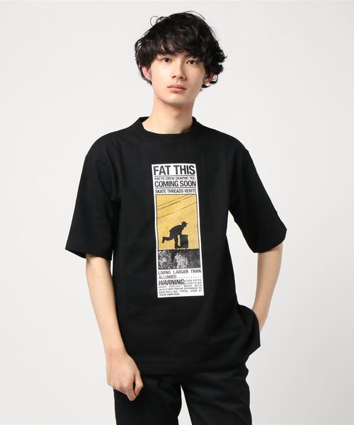 FAT（エフエイティー）の「BAN（Tシャツ/カットソー・メンズ・ホワイト/ブラック/ターコイズブルー・SKINNY(L)/FAT(XL)/JUMBO(XXL)/TITCH(M)）」の7枚目の写真