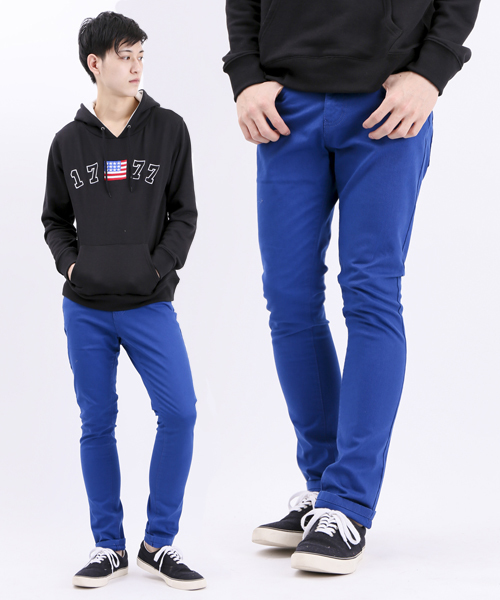 WEGO（ウィゴー）の「WEGO/カラースキニーパンツ（その他パンツ・メンズ・ブラック/ロイヤルブルー/ホワイト/ダークグリーン/ワイン/マスタード/グレー/ブルー系その他・SMALL/MEDIUM/LARGE）」の7枚目の写真