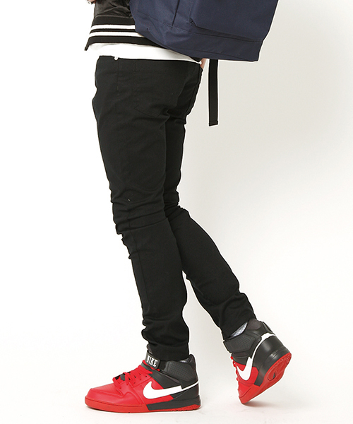 WEGO（ウィゴー）の「WEGO/カラースキニーパンツ（その他パンツ・メンズ・ブラック/ロイヤルブルー/ホワイト/ダークグリーン/ワイン/マスタード/グレー/ブルー系その他・SMALL/MEDIUM/LARGE）」の3枚目の写真