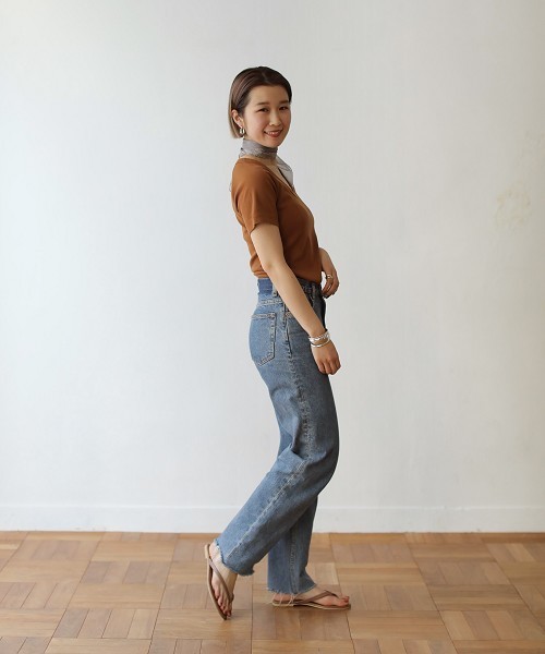 TODAYFUL(トゥデイフル)の「シルクシアースカーフ(バンダナ/スカーフ・レディース・ブルー系その他/ピンク系その他/グレイッシュベージュ・FREE)」の8枚目の写真