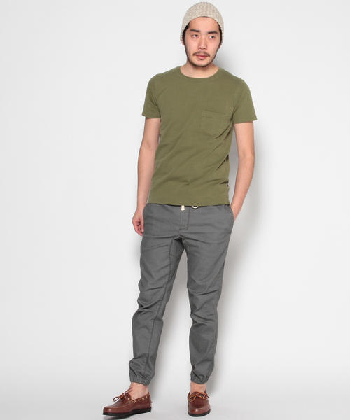 REMI RELIEF（レミレリーフ）の「 ◇REMI RELIEF / ポケットTシャツ（Tシャツ/カットソー・メンズ・ホワイト/ブラック/イエロー系その他/ネイビー/レッド系その他/ブルー系その他/グリーン/グレー/オリーブ・MEDIUM/X-LARGE/SMALL/LARGE）」の19枚目の写真