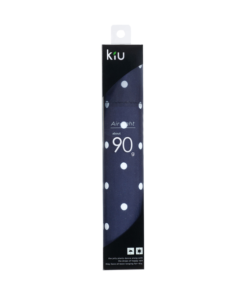 KiU(キウ)の「エアライトアンブレラ【2】(折りたたみ傘・レディース・ブラック/ピンク/オレンジ/ブルー/グリーン系カモフラージュ/チェック・FREE)」の16枚目の写真