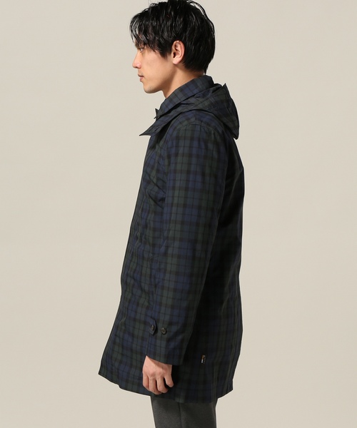 417 EDIFICE(フォーワンセブンエディフィス)の「CORDURA / コーデュラ CHKフードステンコート(ステンカラーコート・メンズ・その他6/その他9・SMALL/MEDIUM/LARGE/X-LARGE)」の10枚目の写真