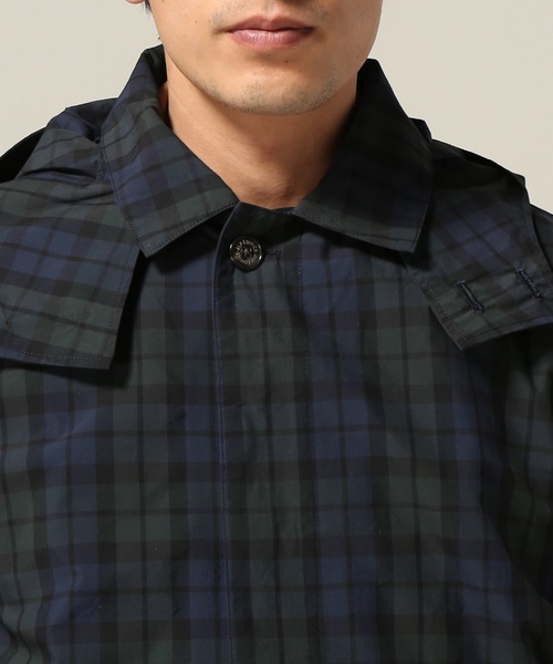 417 EDIFICE(フォーワンセブンエディフィス)の「CORDURA / コーデュラ CHKフードステンコート(ステンカラーコート・メンズ・その他6/その他9・SMALL/MEDIUM/LARGE/X-LARGE)」の12枚目の写真