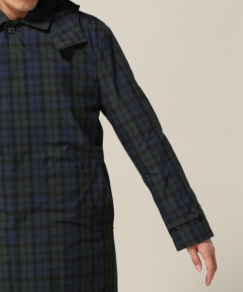 417 EDIFICE(フォーワンセブンエディフィス)の「CORDURA / コーデュラ CHKフードステンコート(ステンカラーコート・メンズ・その他6/その他9・SMALL/MEDIUM/LARGE/X-LARGE)」の14枚目の写真