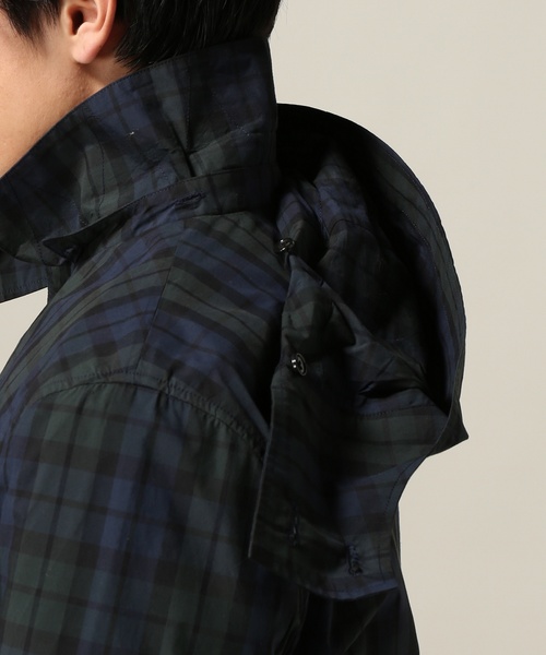 417 EDIFICE(フォーワンセブンエディフィス)の「CORDURA / コーデュラ CHKフードステンコート(ステンカラーコート・メンズ・その他6/その他9・SMALL/MEDIUM/LARGE/X-LARGE)」の22枚目の写真