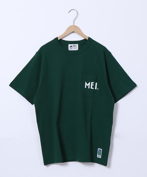 MEI（メイ）の「【GO OUT7月号掲載】【女性にも人気】MEI(メイ)別注ポケットTシャツ（Tシャツ/カットソー・メンズ・ホワイト/ネイビー/マルチ/ブルー系その他/ホワイト系その他/グリーン/ベージュ・MEDIUM/X-LARGE/SMALL/LARGE）」の5枚目の写真