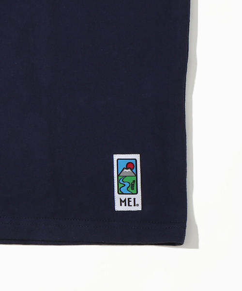 MEI（メイ）の「【GO OUT7月号掲載】【女性にも人気】MEI(メイ)別注ポケットTシャツ（Tシャツ/カットソー・メンズ・ホワイト/ネイビー/マルチ/ブルー系その他/ホワイト系その他/グリーン/ベージュ・MEDIUM/X-LARGE/SMALL/LARGE）」の10枚目の写真