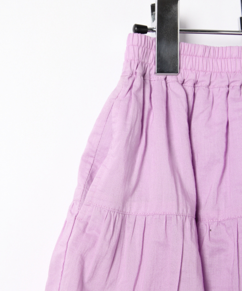GLOBAL WORK（グローバルワーク）の「【キッズ】ティアードロングスカート/830119（スカート・キッズ・イエロー/ミント/パープル系その他2・SMALL/MEDIUM/LARGE/X-LARGE/XX-LARGE）」の6枚目の写真