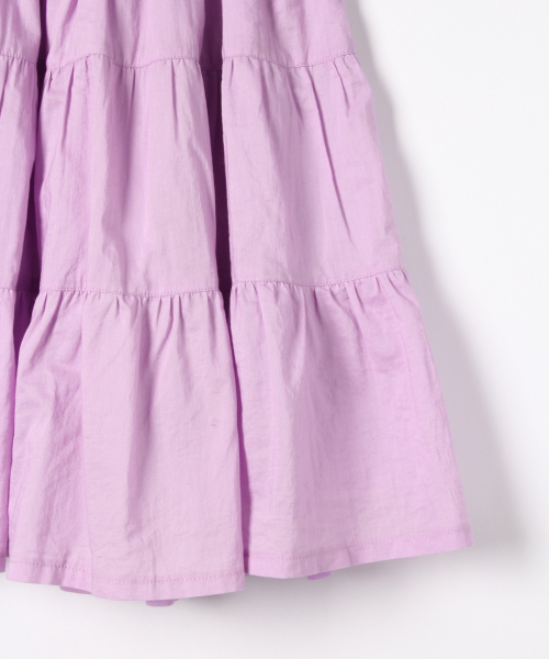 GLOBAL WORK（グローバルワーク）の「【キッズ】ティアードロングスカート/830119（スカート・キッズ・イエロー/ミント/パープル系その他2・SMALL/MEDIUM/LARGE/X-LARGE/XX-LARGE）」の7枚目の写真