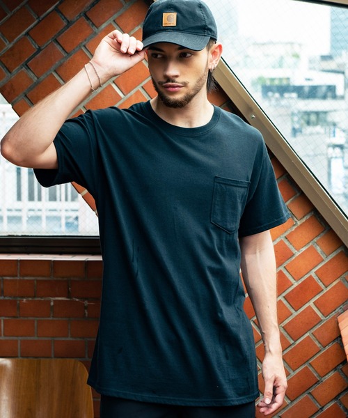 GILDAN(ギルダン)の「GILDAN 半袖Tシャツ(Tシャツ/カットソー・メンズ・イエロー/レッド/パープル/グレー系その他/ホワイト系その他2/ブルー系その他/ブルー系その他2/オレンジ/ブラック系その他2/ナチュラル/ブラック系その他/ホワイト系その他/ワイン/カーキ/グレー系その他2/ゴールド・X-LARGE/LARGE)」の5枚目の写真