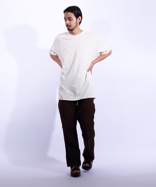 GILDAN(ギルダン)の「GILDAN 半袖Tシャツ(Tシャツ/カットソー・メンズ・イエロー/レッド/パープル/グレー系その他/ホワイト系その他2/ブルー系その他/ブルー系その他2/オレンジ/ブラック系その他2/ナチュラル/ブラック系その他/ホワイト系その他/ワイン/カーキ/グレー系その他2/ゴールド・X-LARGE/LARGE)」の21枚目の写真