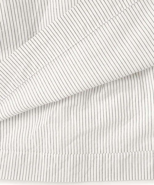 MHL.（エムエイチエル）の「YARN DYE COTTON LINEN(MHL SHOP限定)（ワンピース・レディース・ホワイト・1/2）」の3枚目の写真