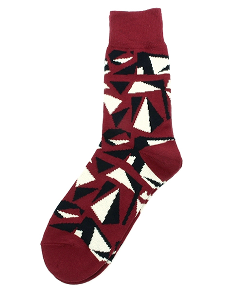 NANO universe(ナノユニバース)の「NU SOX(ソックス/靴下・メンズ・グリーン/オレンジ/レッド/ブルー・SMALL)」の3枚目の写真