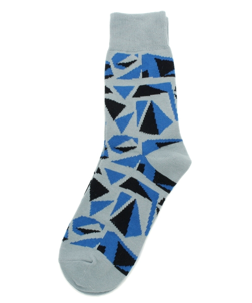 NANO universe(ナノユニバース)の「NU SOX(ソックス/靴下・メンズ・グリーン/オレンジ/レッド/ブルー・SMALL)」の1枚目の写真