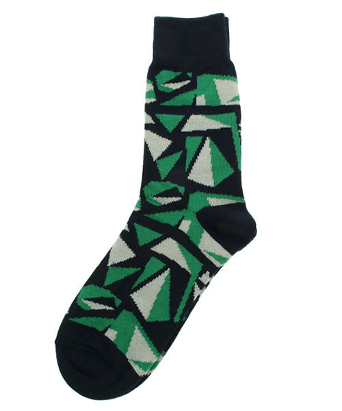 NANO universe(ナノユニバース)の「NU SOX(ソックス/靴下・メンズ・グリーン/オレンジ/レッド/ブルー・SMALL)」の2枚目の写真