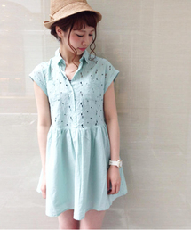 Kastane | 【Kastane】刺しゅうワンピース(ワンピース)