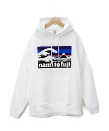 AOZORA | AOZORA/アオゾラ　 波と富士プルパーカ(パーカー)