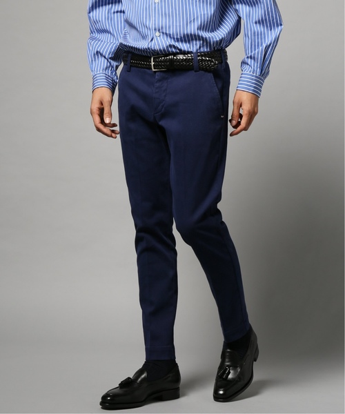 EDIFICE（エディフィス）の「【ENTREAMMIS / アントレアミ】ガーメントダイストレッチカラーチノ（その他パンツ・メンズ・ホワイト/スカイブルー/ブラック/ネイビー/ボルドー/ブラウン系その他・32/30/31/33/28/29）」の5枚目の写真