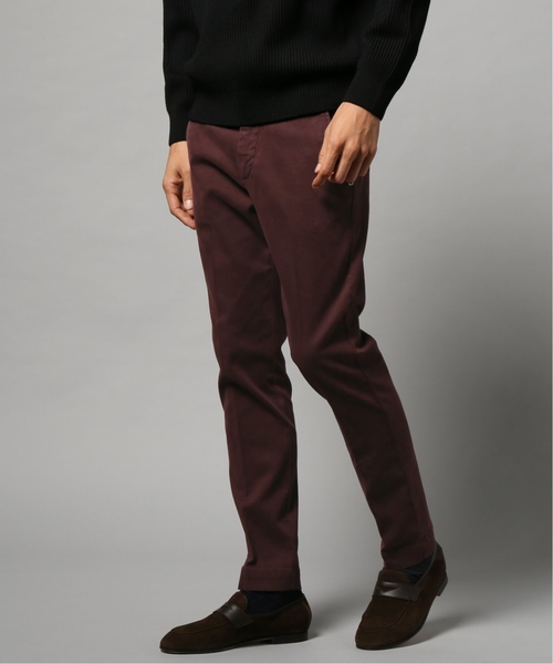 EDIFICE（エディフィス）の「【ENTREAMMIS / アントレアミ】ガーメントダイストレッチカラーチノ（その他パンツ・メンズ・ホワイト/スカイブルー/ブラック/ネイビー/ボルドー/ブラウン系その他・32/30/31/33/28/29）」の6枚目の写真