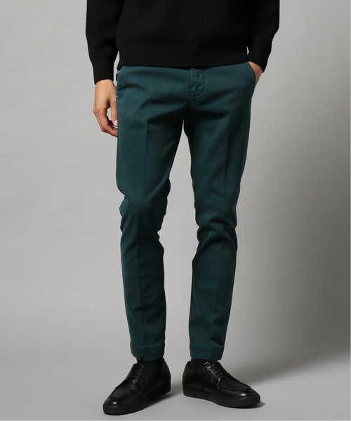 EDIFICE（エディフィス）の「【ENTREAMMIS / アントレアミ】ガーメントダイストレッチカラーチノ（その他パンツ・メンズ・ホワイト/スカイブルー/ブラック/ネイビー/ボルドー/ブラウン系その他・32/30/31/33/28/29）」の4枚目の写真