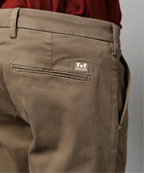 EDIFICE（エディフィス）の「【ENTREAMMIS / アントレアミ】ガーメントダイストレッチカラーチノ（その他パンツ・メンズ・ホワイト/スカイブルー/ブラック/ネイビー/ボルドー/ブラウン系その他・32/30/31/33/28/29）」の22枚目の写真