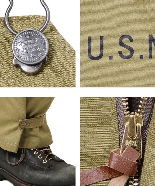 NAVY DEPARTMENT デッキパンツ オーバーオール サロペット実物 49287529b_b_04_215.jpg