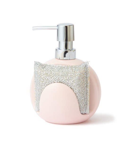 Francfranc（フランフラン）の「ピーニュ キッチンディスペンサー マットピンク（キッチン収納・レディース・マルチ・FREE）」の2枚目の写真