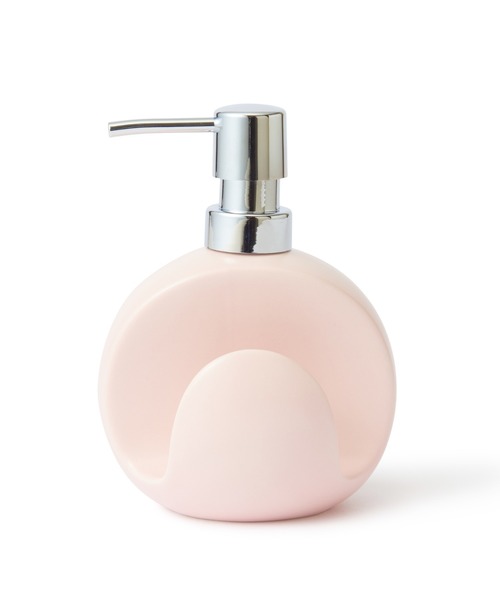 Francfranc（フランフラン）の「ピーニュ キッチンディスペンサー マットピンク（キッチン収納・レディース・マルチ・FREE）」の3枚目の写真