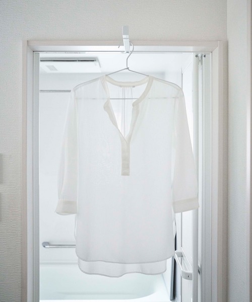 tower（タワー）の「tower（タワー)ランドリー室内干しハンガー（ランドリーグッズ・レディース・ブラック/ホワイト・ONE SIZE）」の3枚目の写真