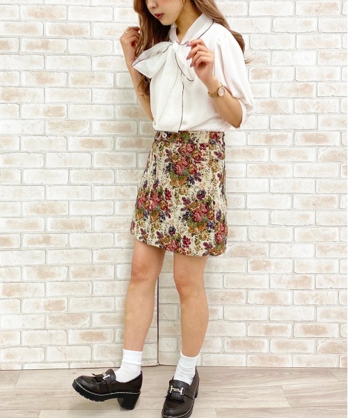 apres jour（アプレジュール）の「オーガンジーボウタイブラウス【ZOZOTOWN限定アイテム】（シャツ/ブラウス・レディース・ブラック/オフホワイト/その他・フリー）」の10枚目の写真