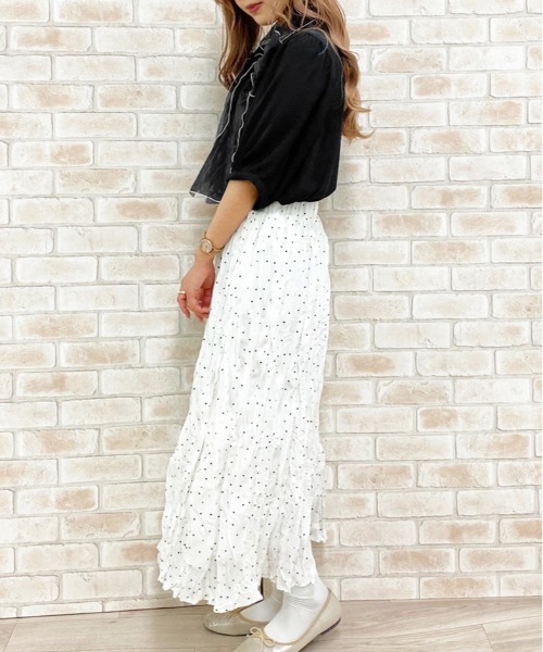 apres jour（アプレジュール）の「オーガンジーボウタイブラウス【ZOZOTOWN限定アイテム】（シャツ/ブラウス・レディース・ブラック/オフホワイト/その他・フリー）」の19枚目の写真