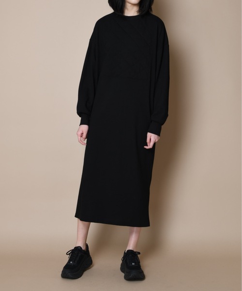 キルトフロントロングワンピース ワンピース セール ワンピース Superthanks スーパーサンクス のファッション