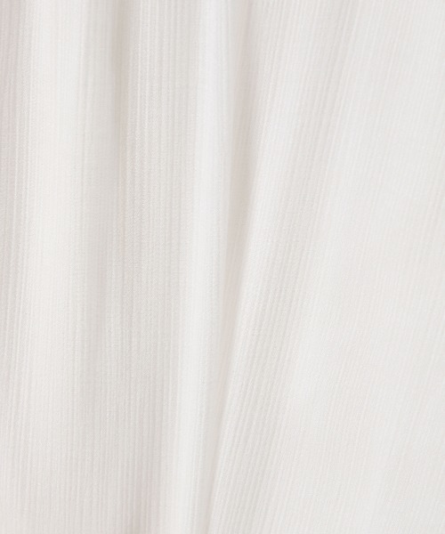 Heather（ヘザー）の「ボリュームショートシャツショートスリーブ 887240（シャツ/ブラウス・レディース・ブラック/ホワイト系その他/ブルー系その他/ピンク系その他・FREE）」の22枚目の写真